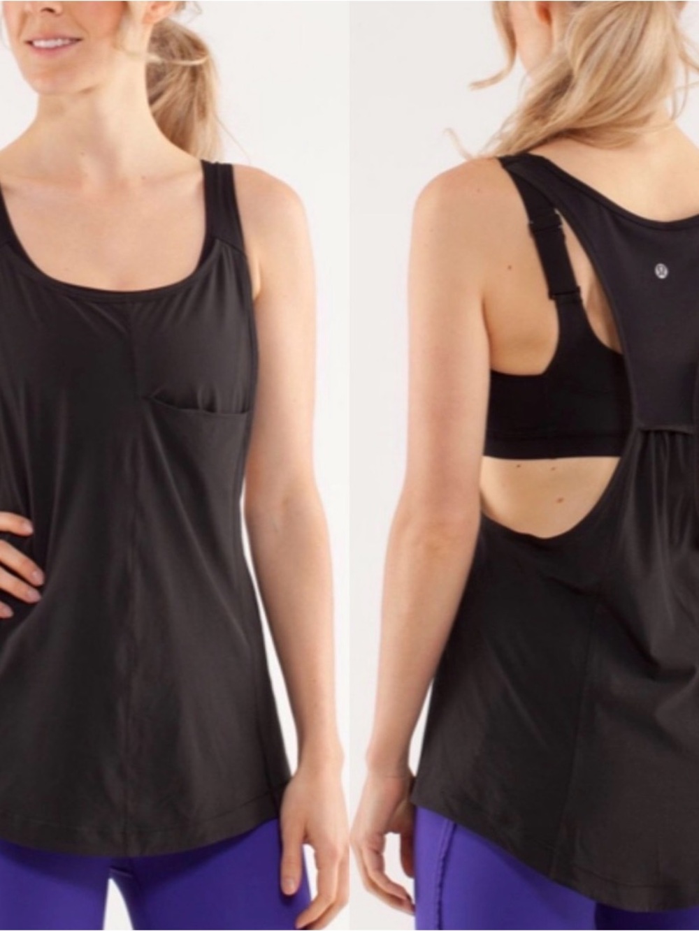 Lululemon Tank with Shelf Bra